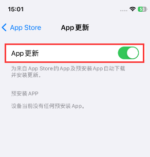 武安苹果15维修中心如何让iPhone15APP自动更新